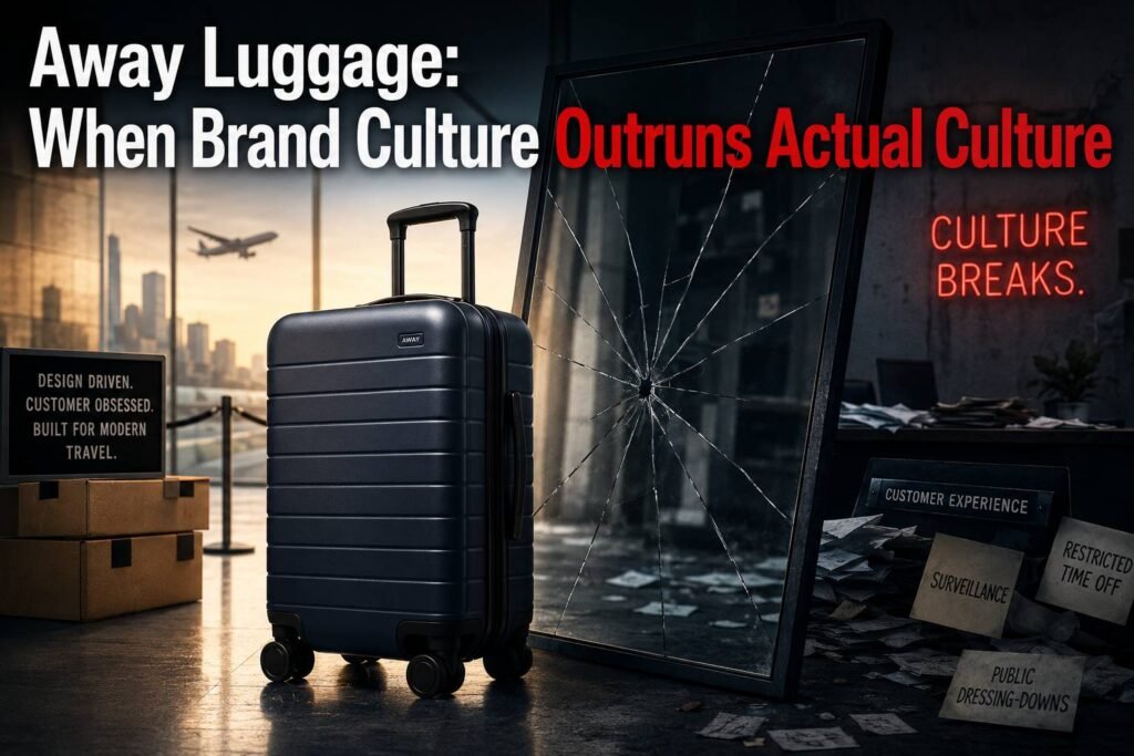 Away Luggage:When Brand Culture Outruns Actual Culture