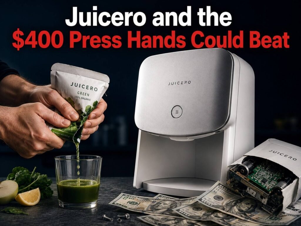 Juicero and the $400 Press Hands Could Beat