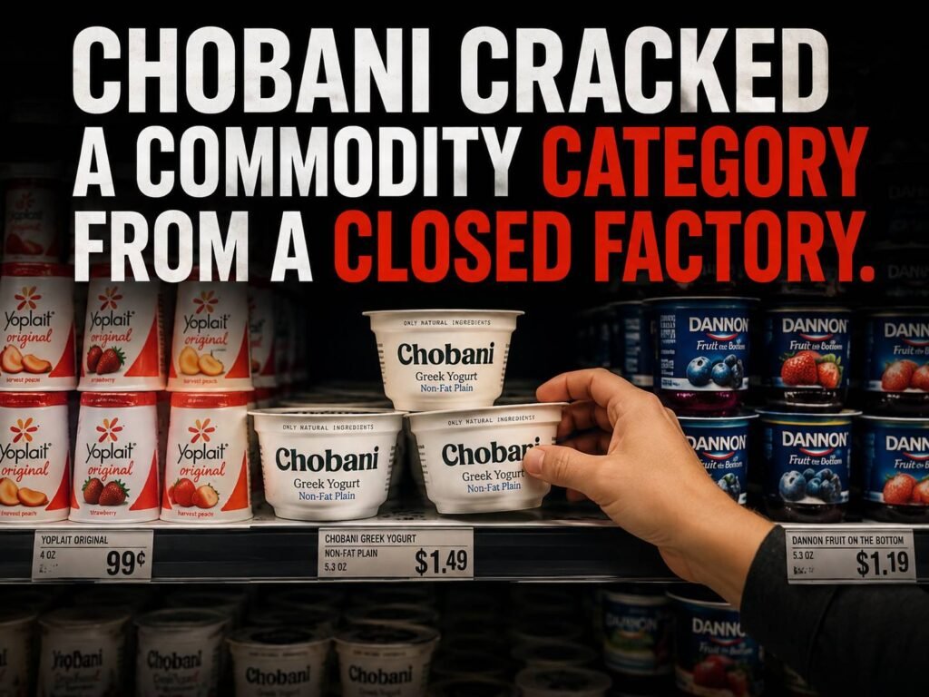 Chobani Cracked a Commodity Category From a Closed Factory