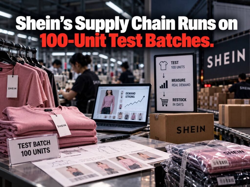 Shein's Supply Chain Runs on 100-Unit Test Batches