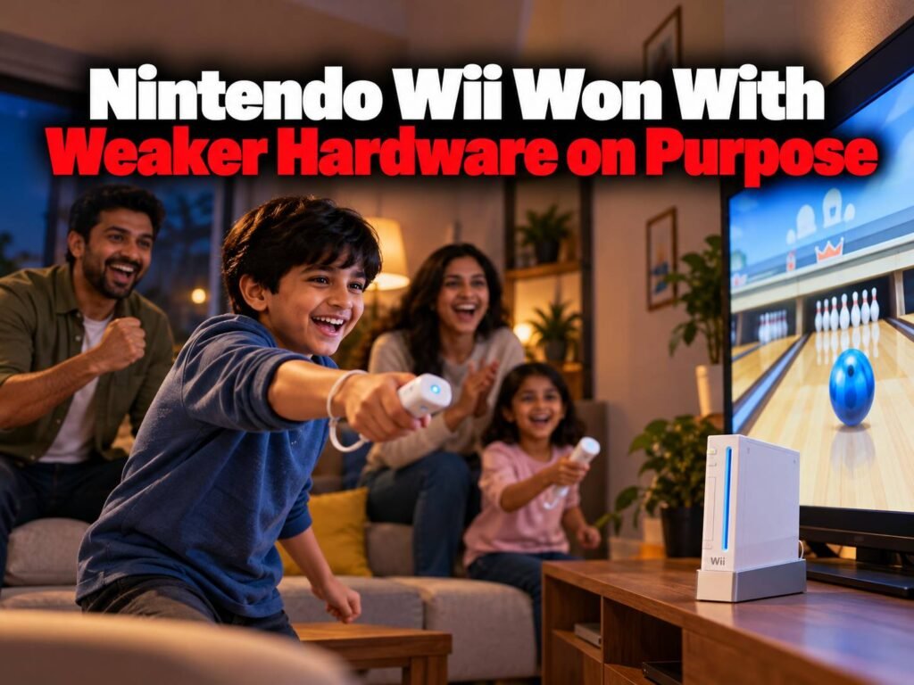 Nintendo Wii Won with Weaker Hardware on Purpose